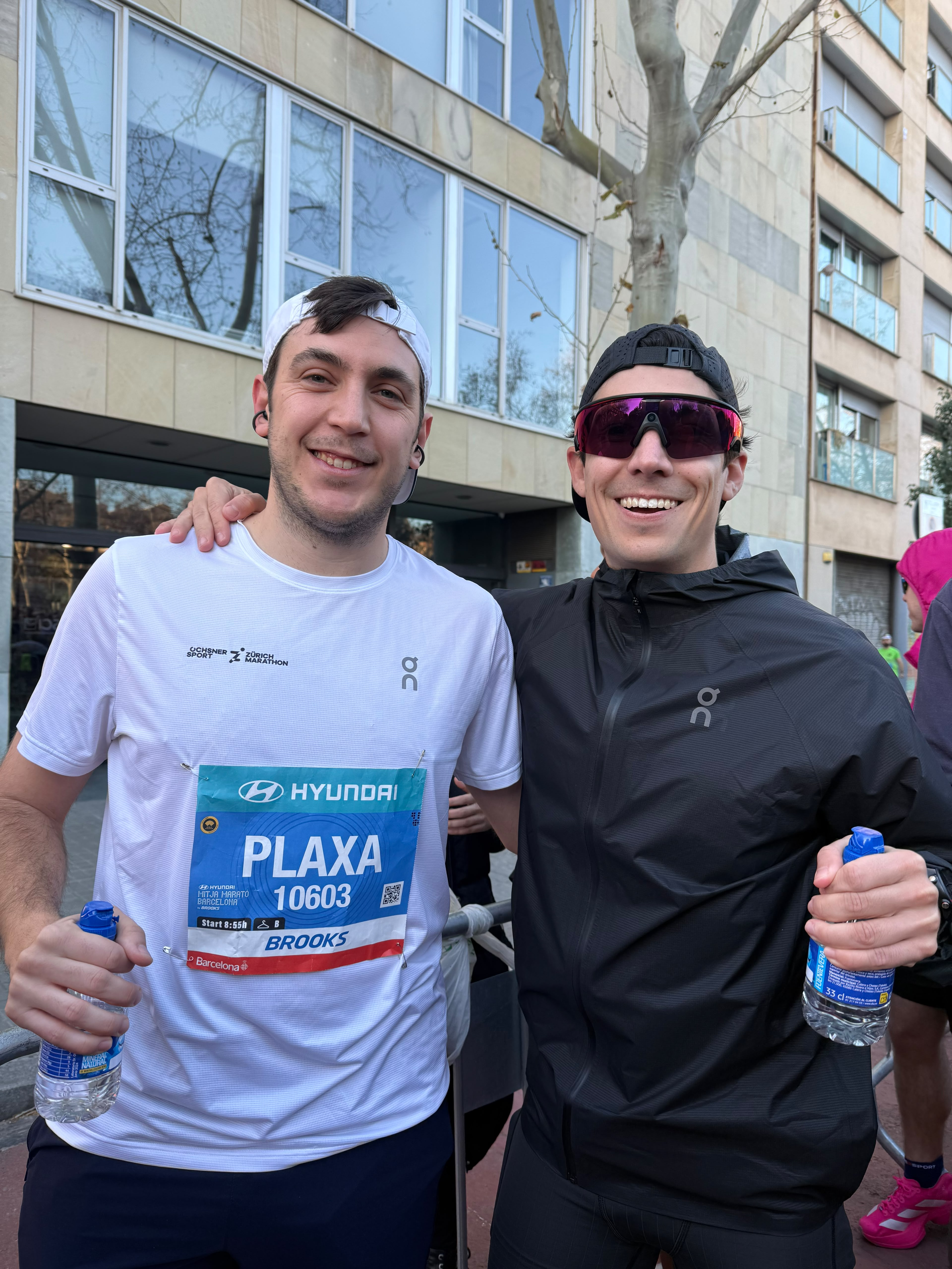 Jaime P. en una foto de carrera